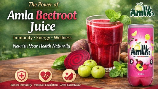 The Power of Amla Beetroot Juice: A Natural Wellness Drink for Daily Health