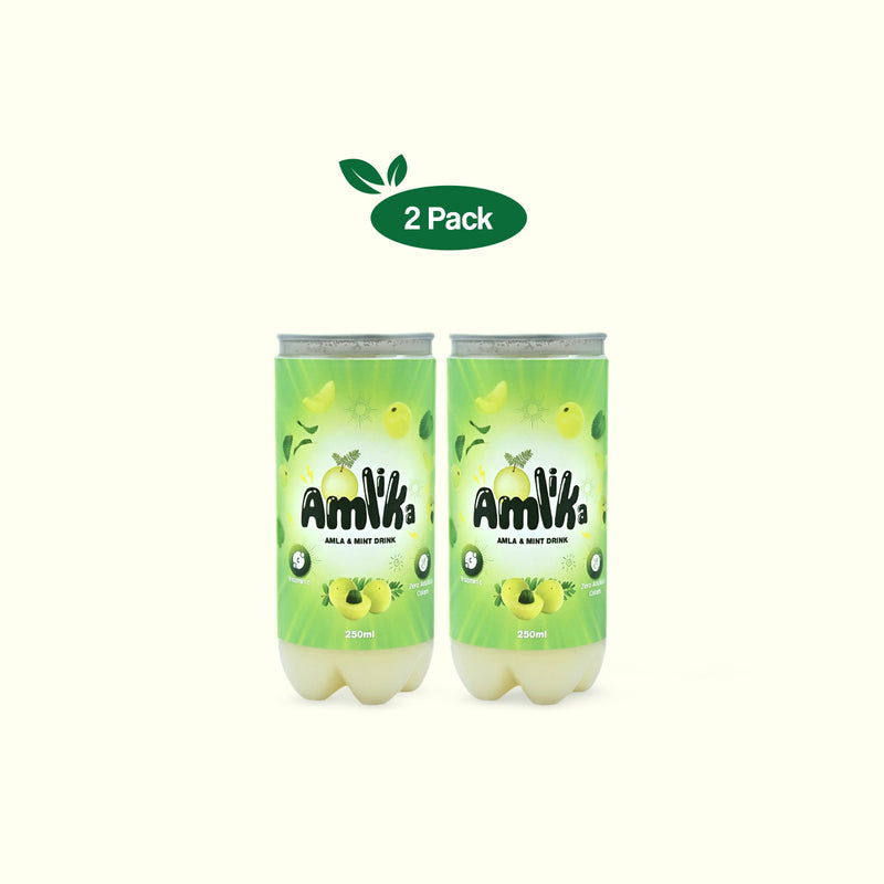 2 PackAmla Mint Juice | Vitamin C Rich Amla Drink – Amlika