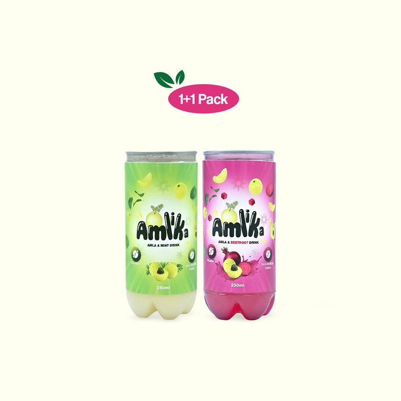 2 Combo Pack Amla Mint & Amla Beetroot Drinks
